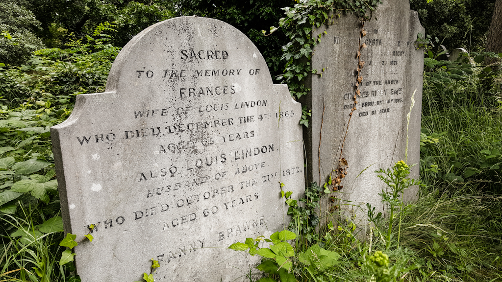 Fanny Brawne's grave at Brompton Cemetery – Keats Locations