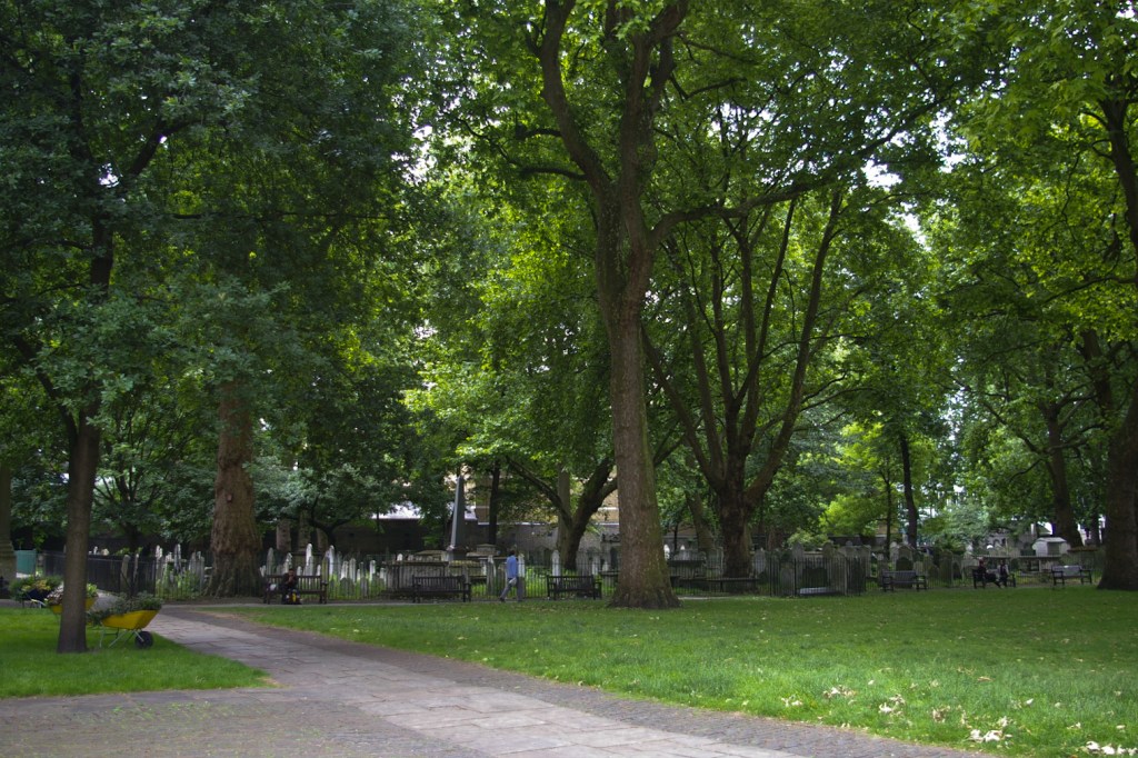 Bunhill Fields Burial Ground, Islington,&nbsp;London